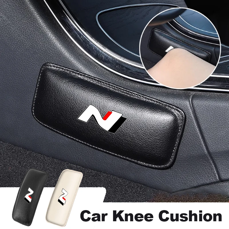 Car Knee Pad Armrest Mat Elbow Pillow Leg Support Cushion Accessories For Hyundai I30 I20 IX35 I40 Tucson Getz Sonata Veloster E