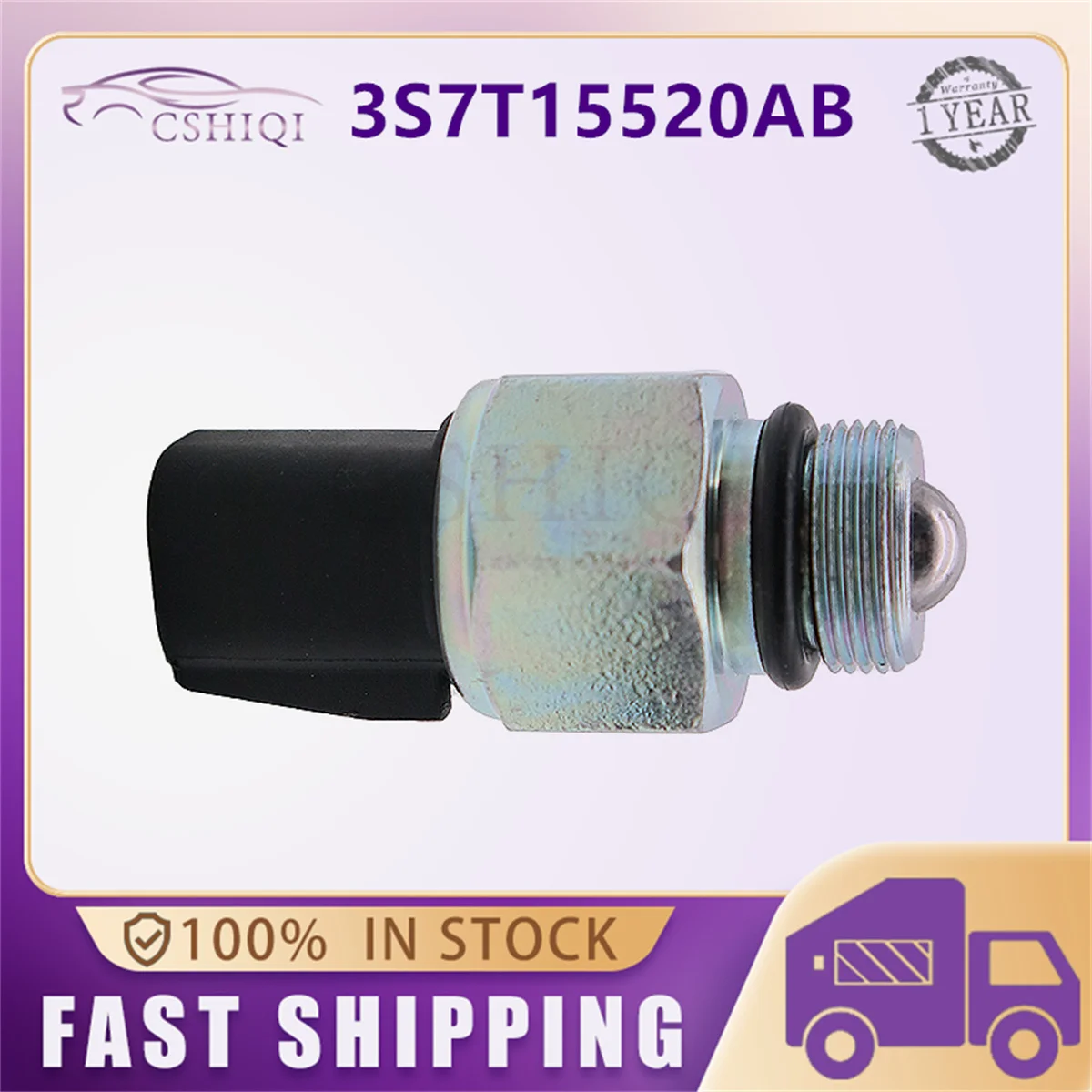 3S7T15520AB For Ford Focus Fiesta Transit Galaxy C-Max Kuga Mondeo Transit Jaguar X-Type Volvo C30 S60 V60 Reverse light Switch - view 3
