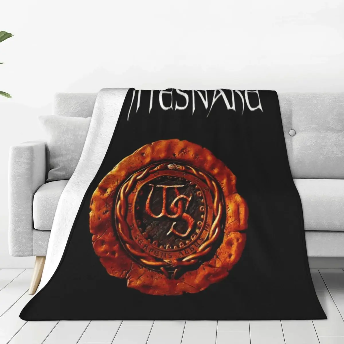 Whitesnake New Four Seasons Universal Blanket Fireplace Can Be Laid Mother's Day Gift