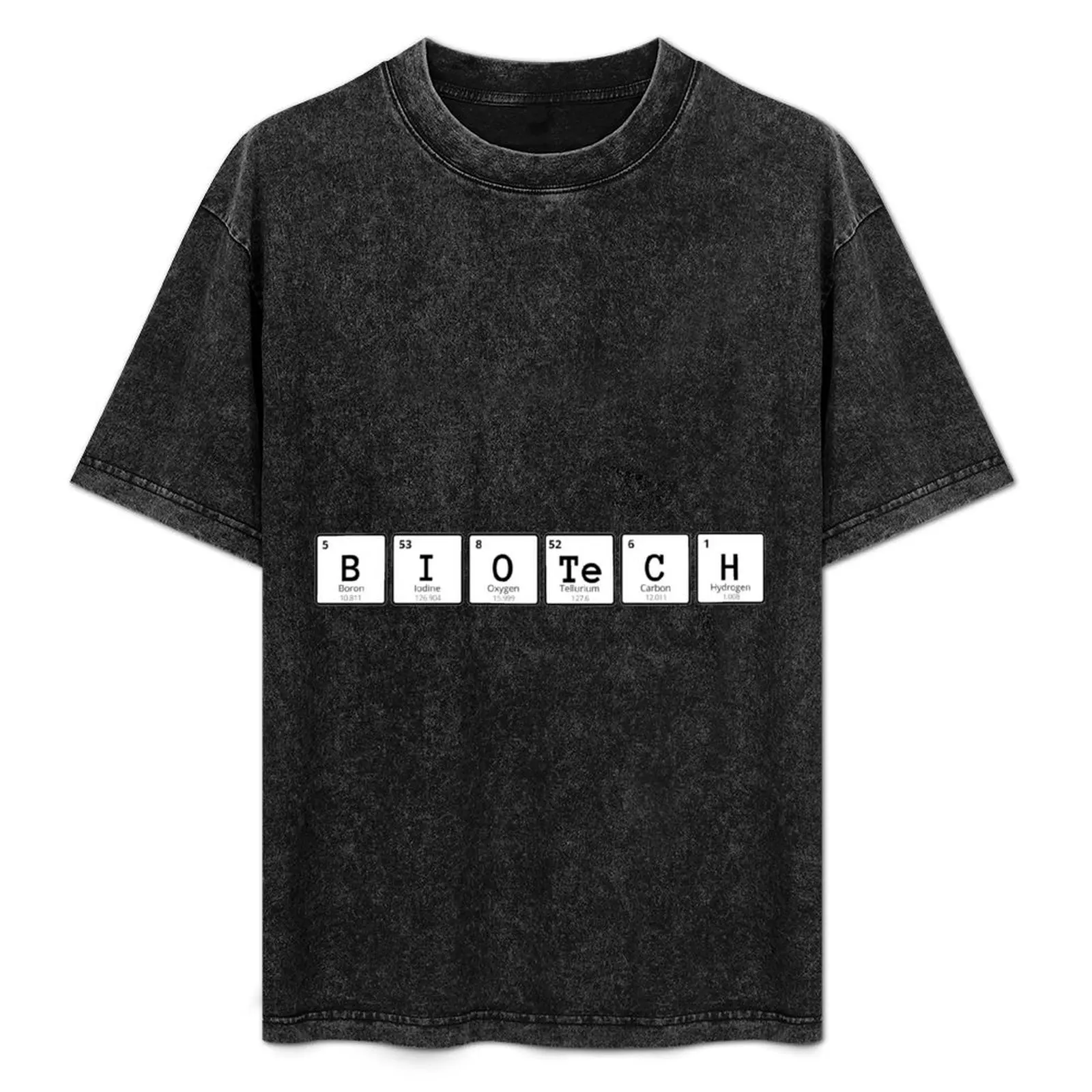 

Biotech Periodic Table Spelling T-Shirt anime tshirt summer 2025 custom t-shirts street wear mens clothing
