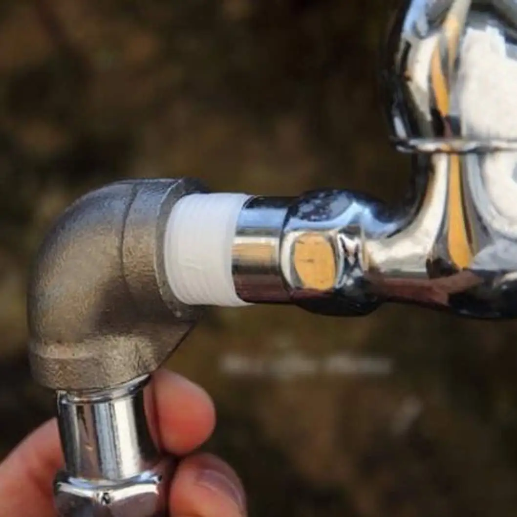 Tubo dell'acqua Arresto delle perdite Nastro sigillante Lavello Tubo di scarico Filettatura Nastri per condotti Raccordo idraulico Strumento di riparazione Nastro sigillante PTFE impermeabile