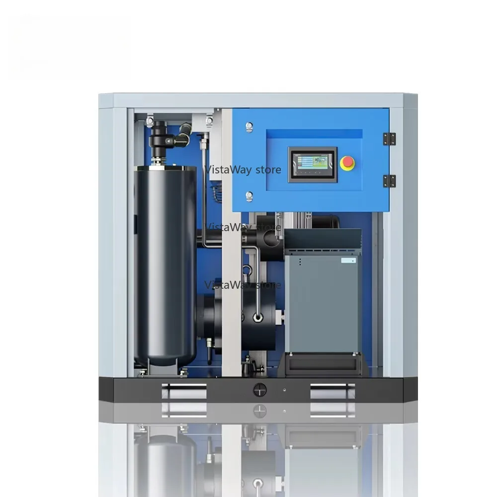 Compresor de aire de tornillo giratorio magnético permanente de 37-75kw 25-100hp con inversor (SCR30APM)