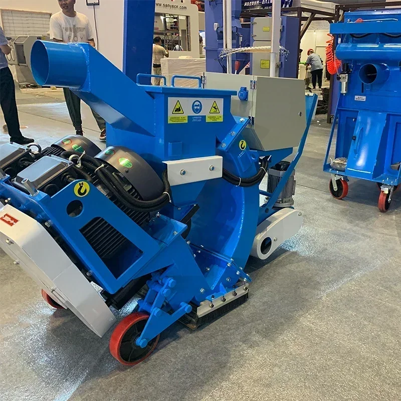 YG Customized Factory Price Industrial Shot Blaster Approval Small Portable Mini Equipment Mobile Road Shot Blasting Machine