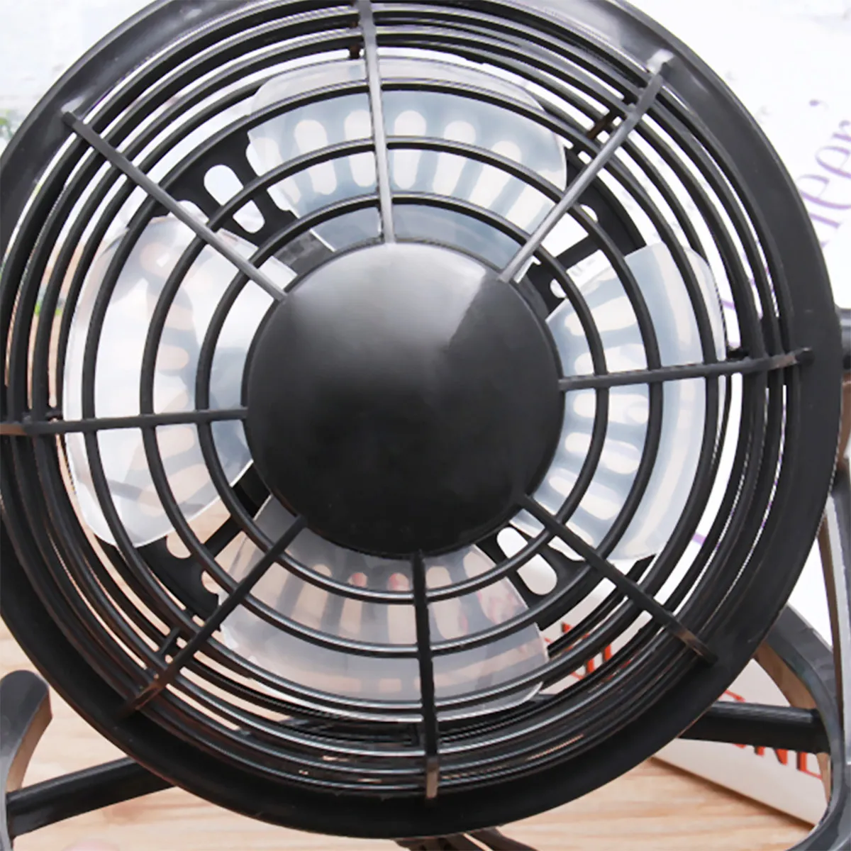 Endurable Lightweight Mini USB Fan Dual-Function Portable Handheld Desktop Small Fan for Work Home Travel Air