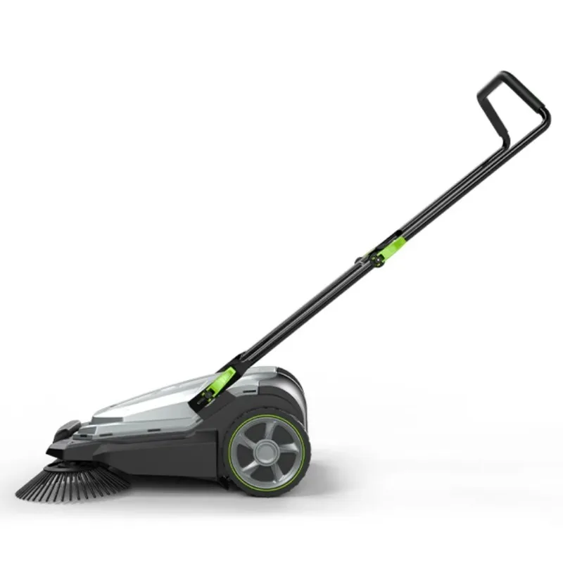 Floor sweeper for garden and road dust hand push sweeper manual  and also use for leaf sweeper