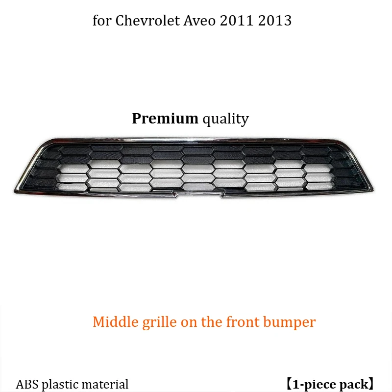 

for Chevrolet Aveo 2011 2013 Decorative accessories/electroplated bright strips/front bumper upper and lower grilles