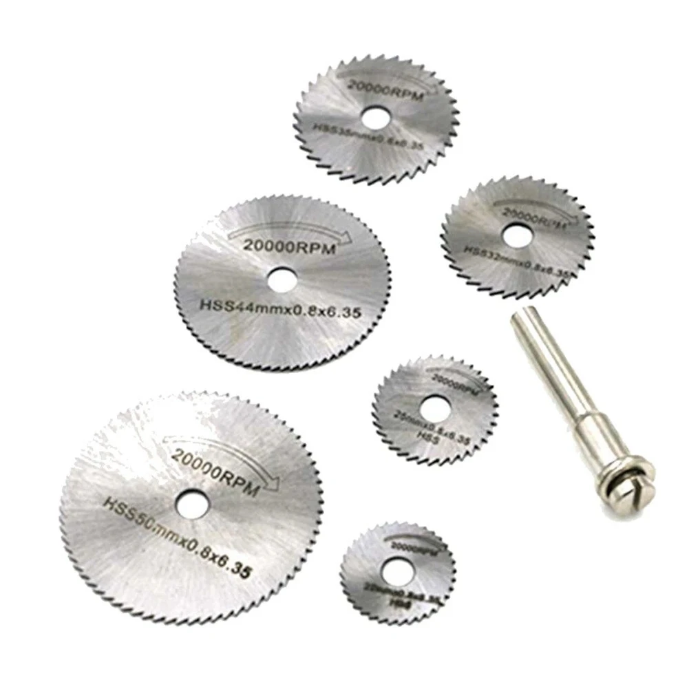 45Pcs Diamond Engraving Accessories Set HSS Circular Saw Blade Set Routing Bit for Dremel Drill Bit Rotary Accessories