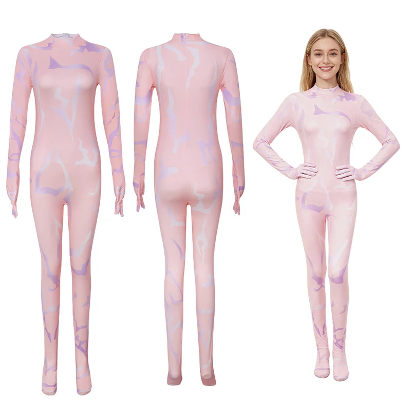 

KPop Demon Hunters Cosplay Costume Anime Halloween Carnival Role Play Bodysuit Suit Cartoon Party Stage Performance Costumes