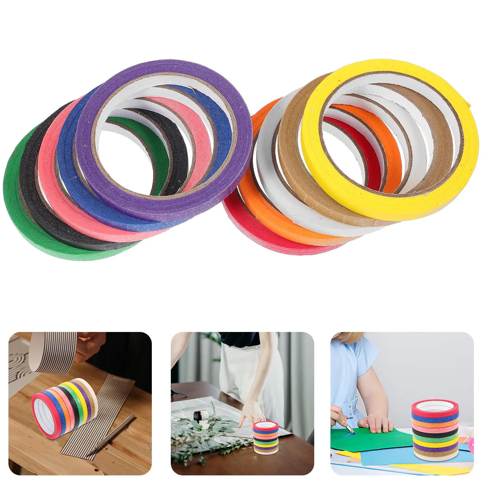 10-rolls-strong-yet-gentle-masking-tape-removable-without-residue-ideal-for-painting-tape-drafting-art-craft-scrapbooking
