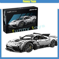 Cada Building Blocks Ben z AMGONE Supercar Racing Car 3295+PCS Model Remote Control Boy Toy Assembly Christmas Gift