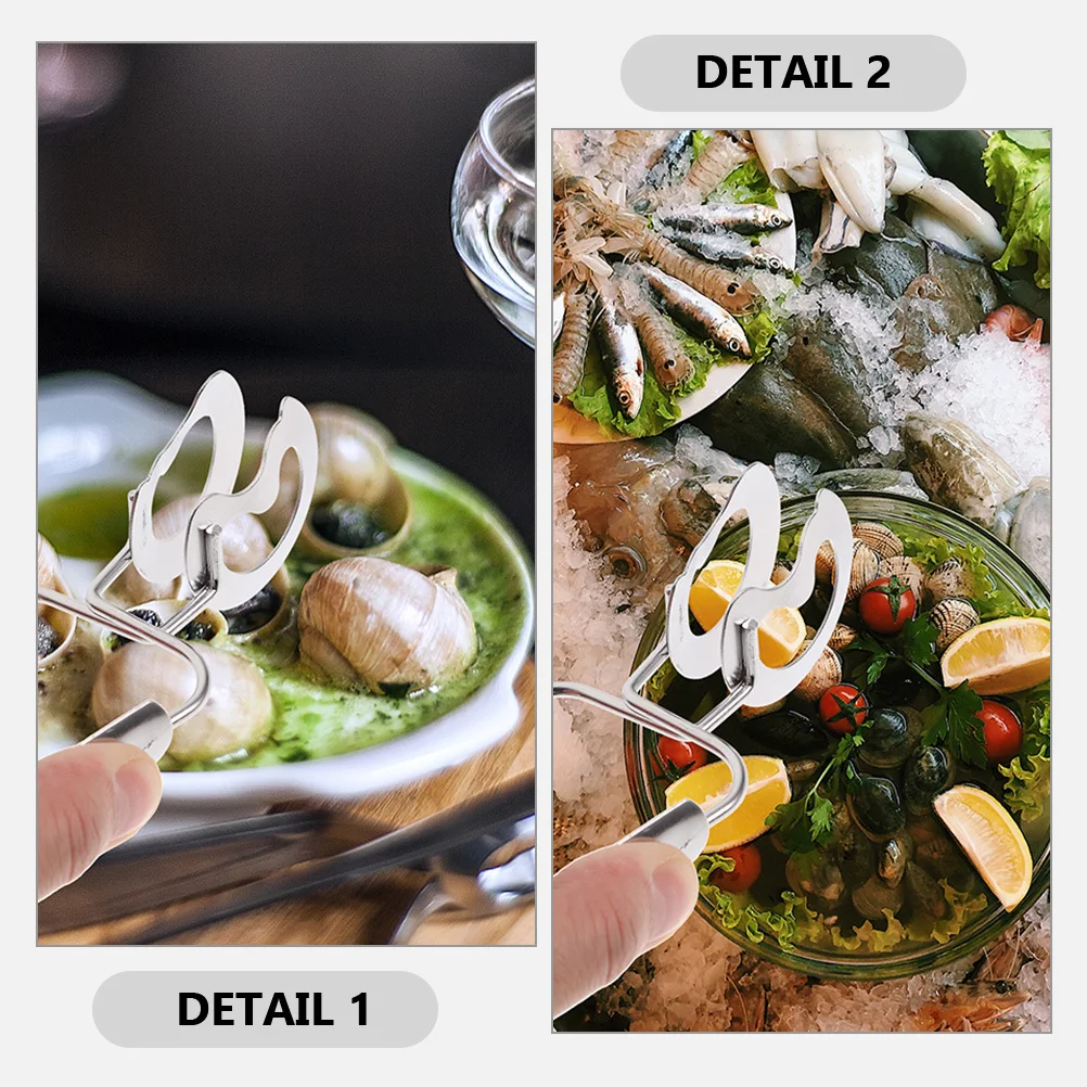 pinca-de-caracol-de-aco-inoxidavel-6-pecas-alca-ergonomica-anti-queimadura-salada-de-frutos-do-mar-utensilio-de-servir-frutas-pinca-de-caracol-de-aco-inoxidavel