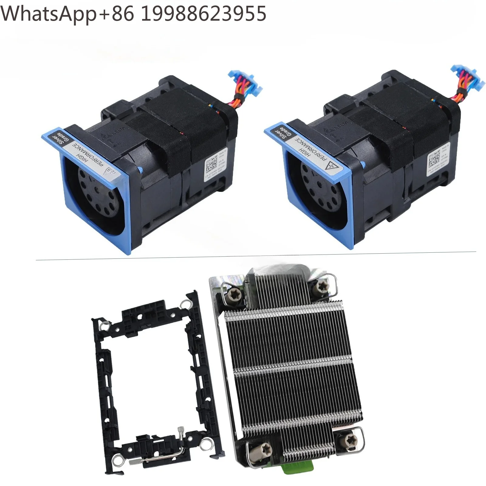 NEW FOR  R450 R650XS SERVER 2ND CPU PROCESSOR HEATSINK FAN