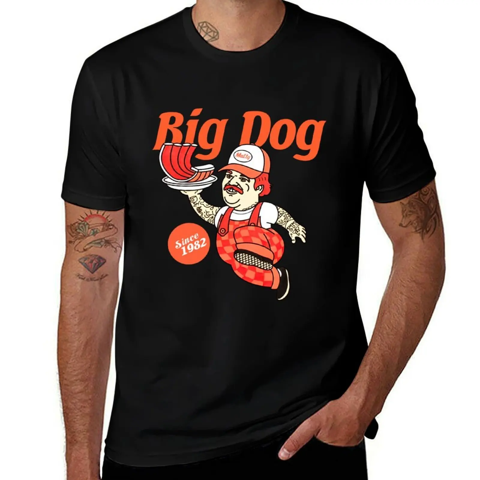 TEE MATTY BIG DOG T-Shirt Large Size Soft Cotton T-Shirt