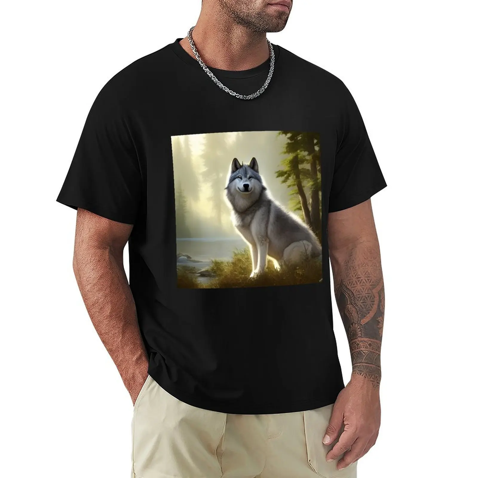 

The Timber Wolf T-Shirt UV Sun Protection Tee Shirt