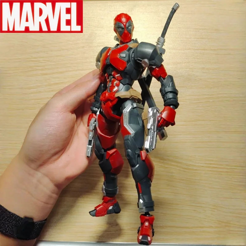 

In Stock Marvl Deadpool And Wolverine Full Model 1/9 Assembled Movable Action Figure Collectible Doll Gift For Toy & Hobbies