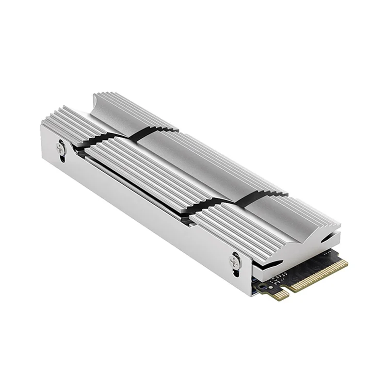 BNVN-M.2 2280 SSD Double-Sided Heat Sink TEUCER For PC / PS5 M2-9 With Thermal Silicone Pad Solid State Heatsink