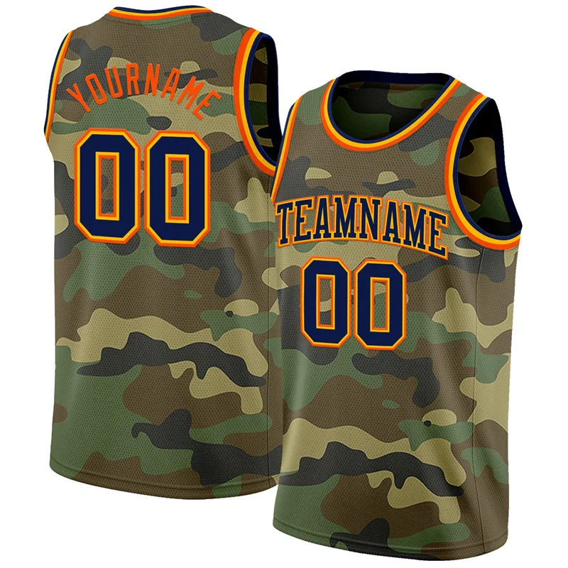 Custom Name Camo Basketball Jersey Tank Top Men Kids 2025 Summer Sports Vest Camouflage Basketball Team Sleeveless Mesh Tees