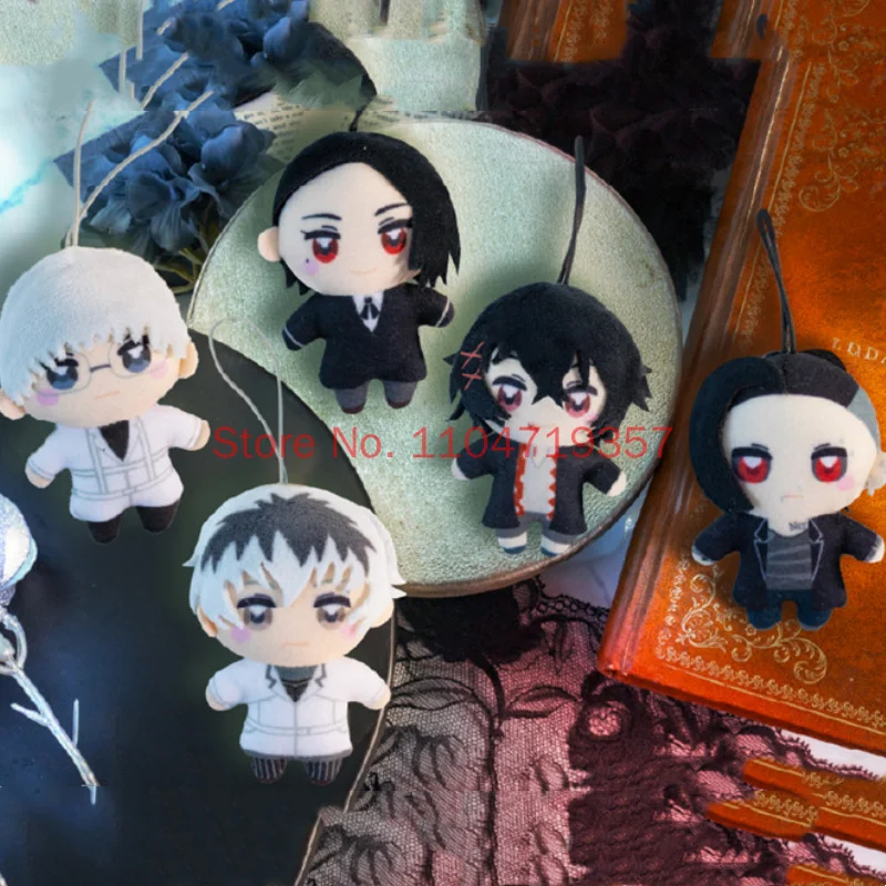 Fukuya Tokyo Ghoul Re Gashapon Mini Peluche Colgante Anime Adorno Colgante Kishou Arima Juuzou Suzuya Decoración para Mochila/Bolso