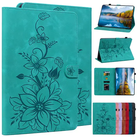 Leather Case for Samsung Galaxy Tab A11 A9 + 8.7 Plus S5e T720 Tablet Cover Tab A 10.1 T510 A8 X200 10.5 S6 A7 Lite 10.4 Case