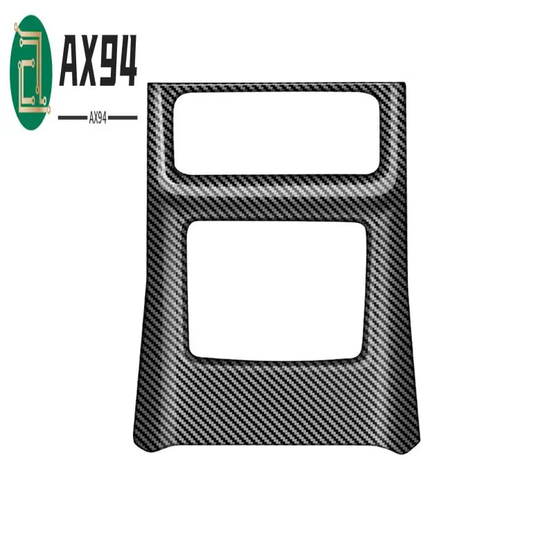 

AX94-для Mazda CX-60 2022-2023 RHD автомобильный задний кондиционер, вентиляционное отверстие, рамка, противоударная панель, накладка, детали из АБС-пластика из углеродного волокна