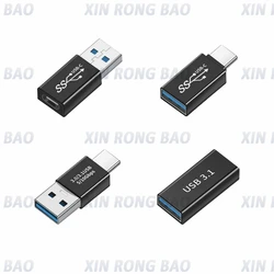 Conector USB 3,0 a adaptador de TYPE-C, convertidor macho a hembra, 5gbps, SSD, HDD, Cable extensor de transferencia, enchufe de extensión