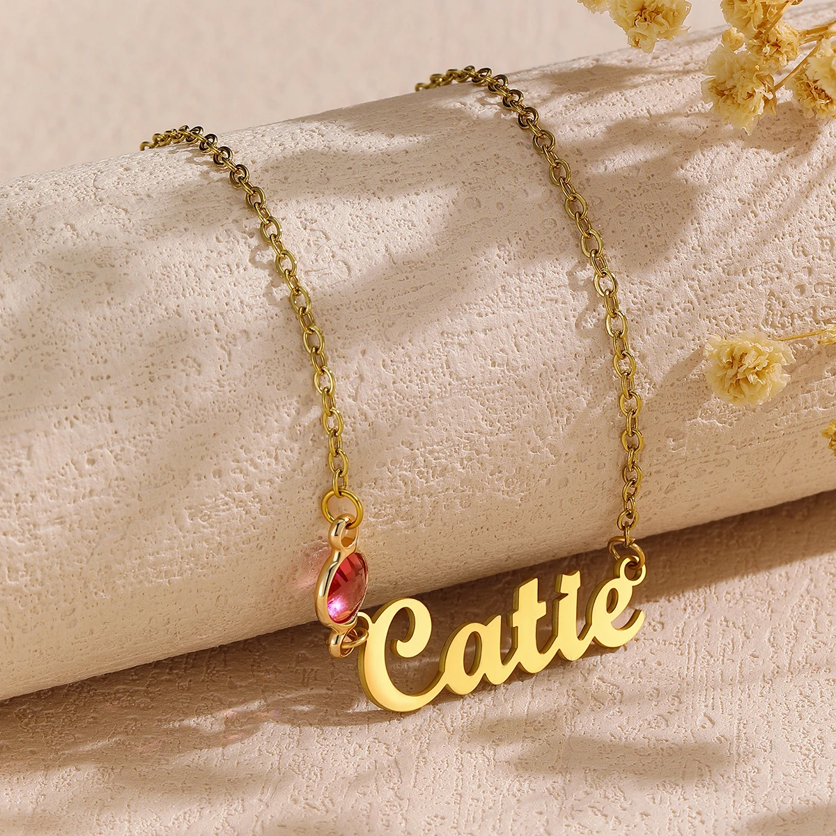 

Cxwind Custom Name Necklace Personalized Golden Choker Stainless Steel Necklace For Women Man Customized Jewelry Weddings Gifts