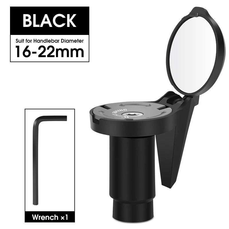 AliExpress West Biking WEST BIKING Mini Bicycle Rearview Mirror 360° Rotation Adjustable Bike Handlebar End Rear View Mirror MTB Road Bike Accessories