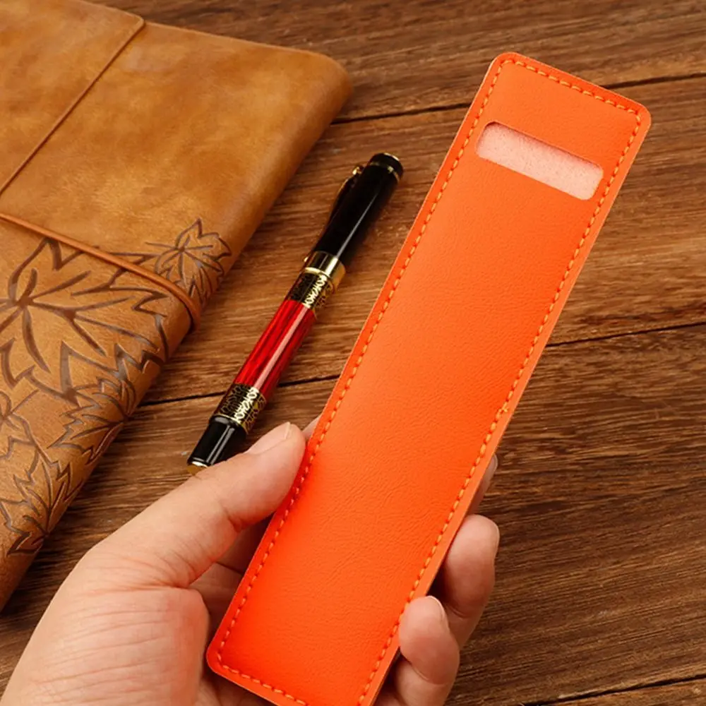 3PCS Sign Pen Cover Sign Pen Protective Sleeve Desktop Organizer Waterproof Business Fountain Pen Case Handcraft High-end