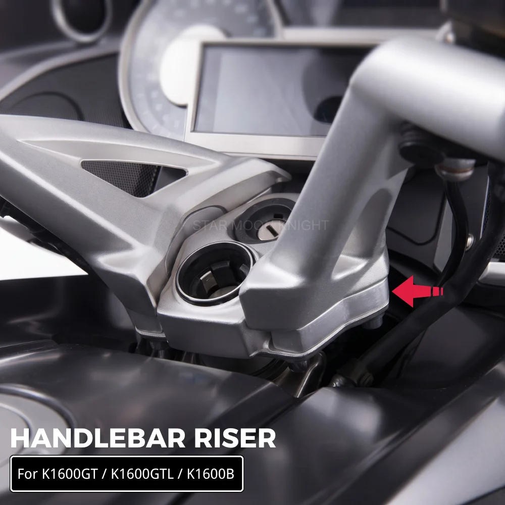Handle Bar Riser For BMW K1600B K1600GT K1600GTL GT GTL Motorcycle Handlebar Backward Extend Adapter Clamp Accessories
