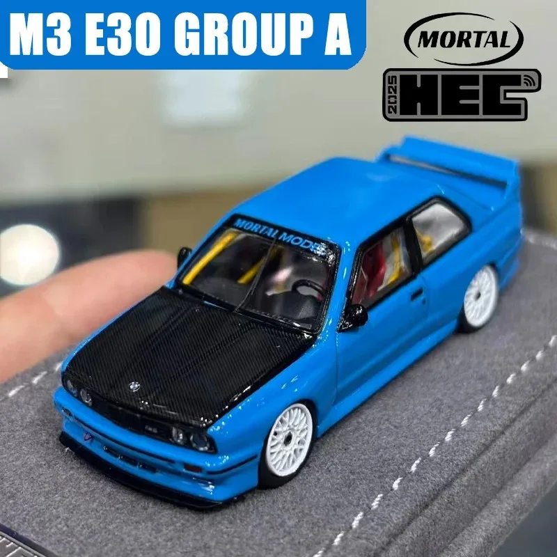 Mortal Model 1/64 M3 E3O GROUP A HEC 2025 Alloy Motor Vehicle Diecast Models Car Toys Collection Boy's  Gifts