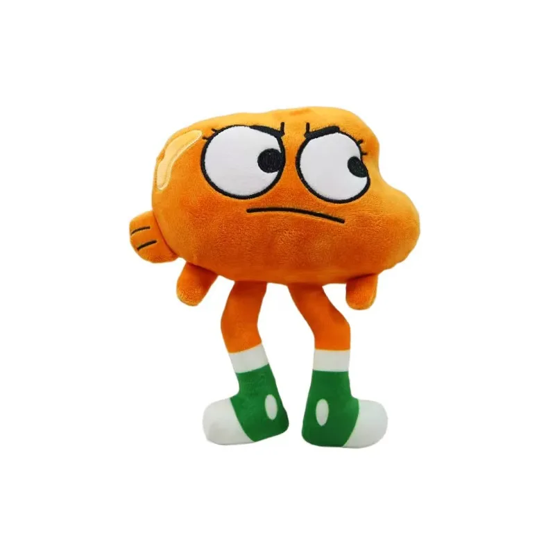 

Новая плюшевая игрушка New World Gum Ball Darwin: мультяшные персонажи Банан Джо, Анейс, Ричард, Николь. Мягкая декоративная подушка-игрушка Kawaii. Подарок для девочек.