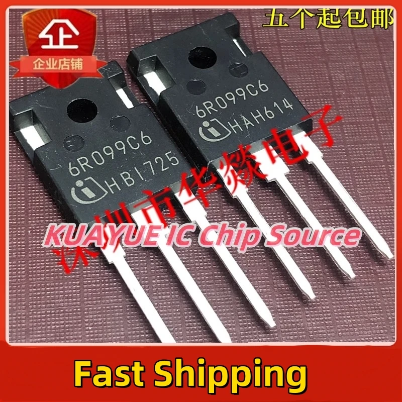 10PCS-30PCS/ 6R099C6 IPW60R099C6   TO-247 650V 112A  Fast Shipping Quality Guarantee