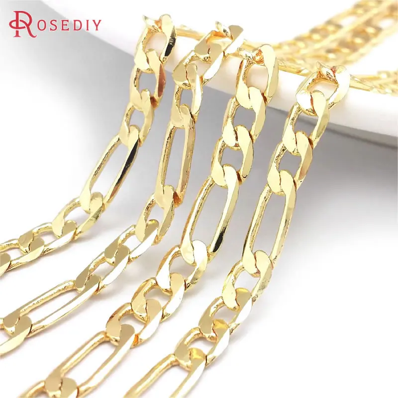 1 Meter Long Twist Oval Shape Necklace Chains Bracelets Chains High Quality Diy Jewelry Accessories Rosediy official-website