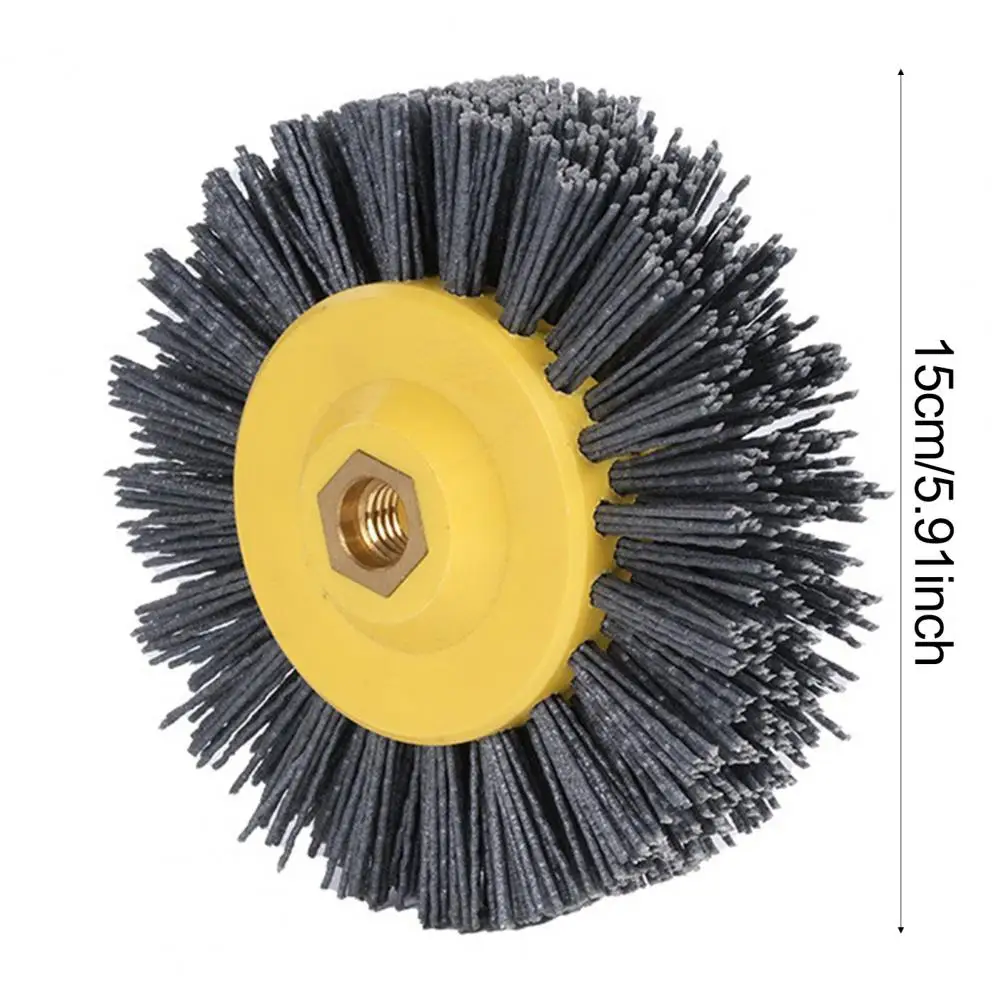 Polishing Brush Angle Grinder Wire Wheel Brush Rust Resistant Heavy-duty Nylon Brush for Woodworking Multi-purpose Durable Tool