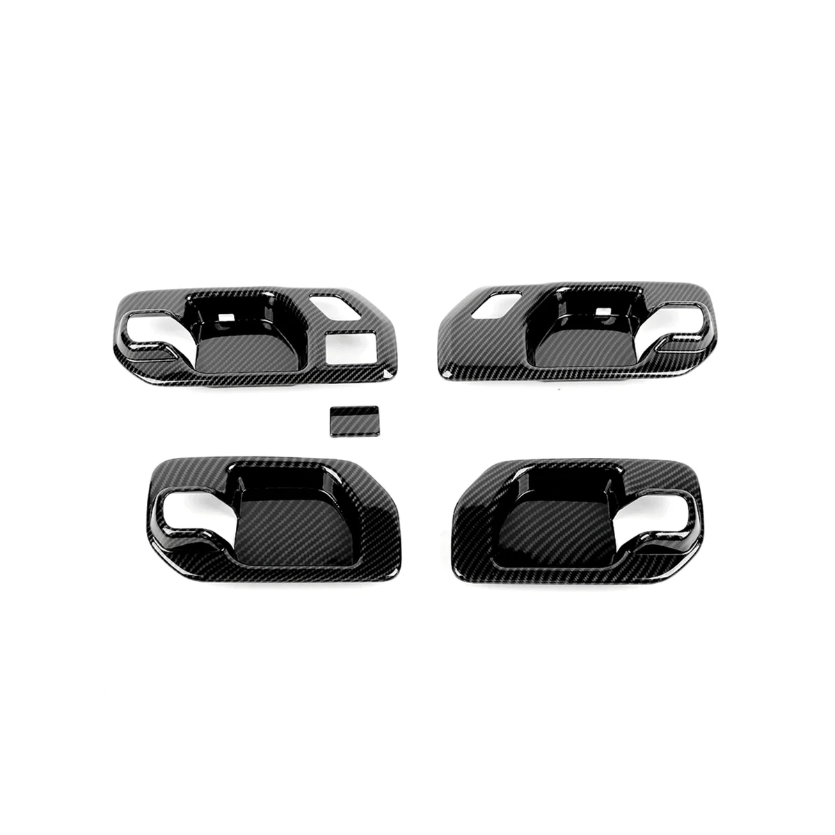 

For Chevy Silverado 1500 GMC Sierra 1500 2019-2022 Car Door Handle Bowl Cover Trim