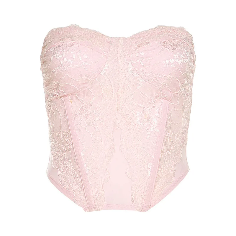 Summer Women's Solid Sexy Mini Skirt Suits Wrapped Chest Tank Top And Elastic Wrapped Hip Short Skirt Two Piece Sets
