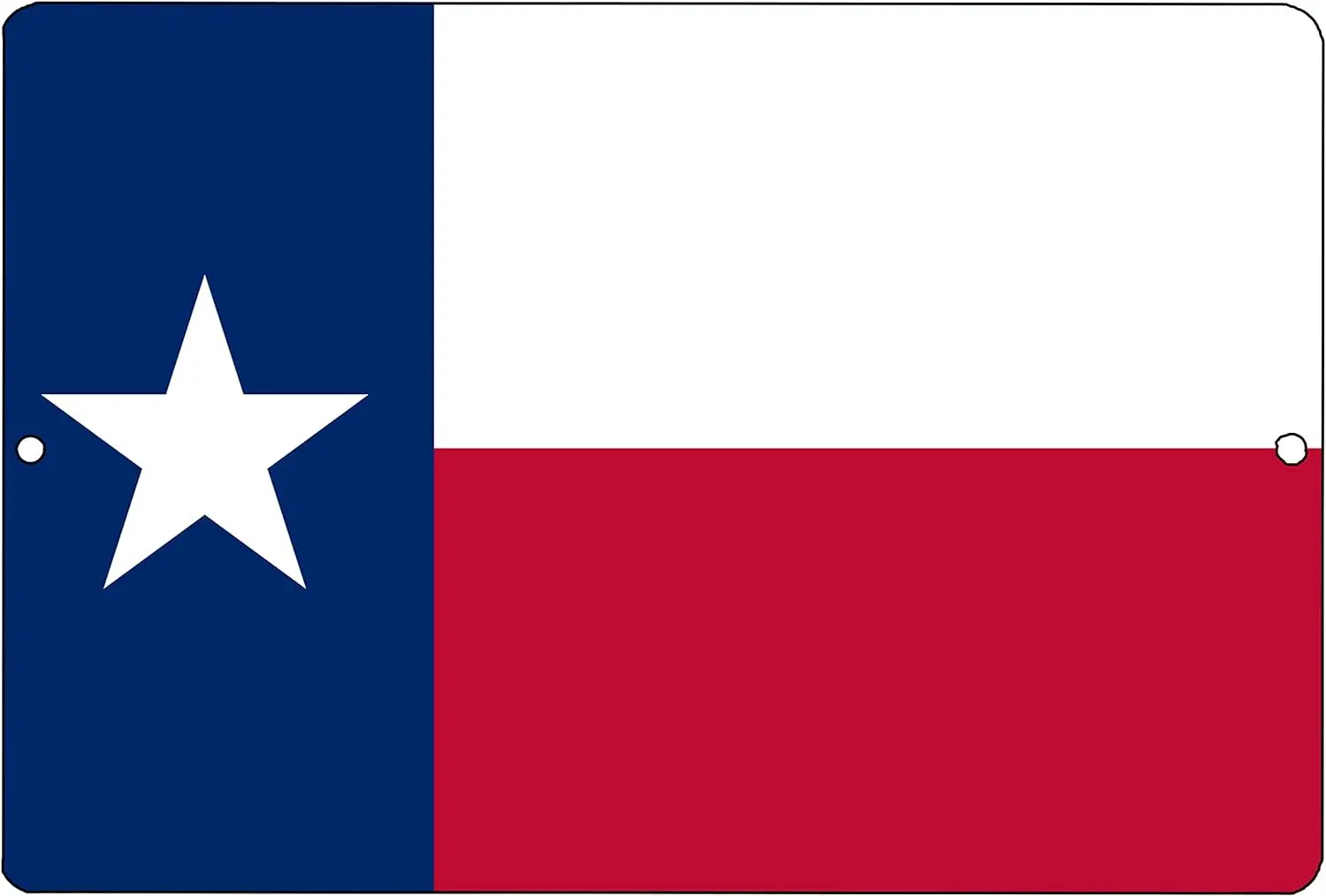 Rogue River Tactical Texas State Flag Metal Tin Sign Wall Decor Man Cave Bar Texans Lone Star