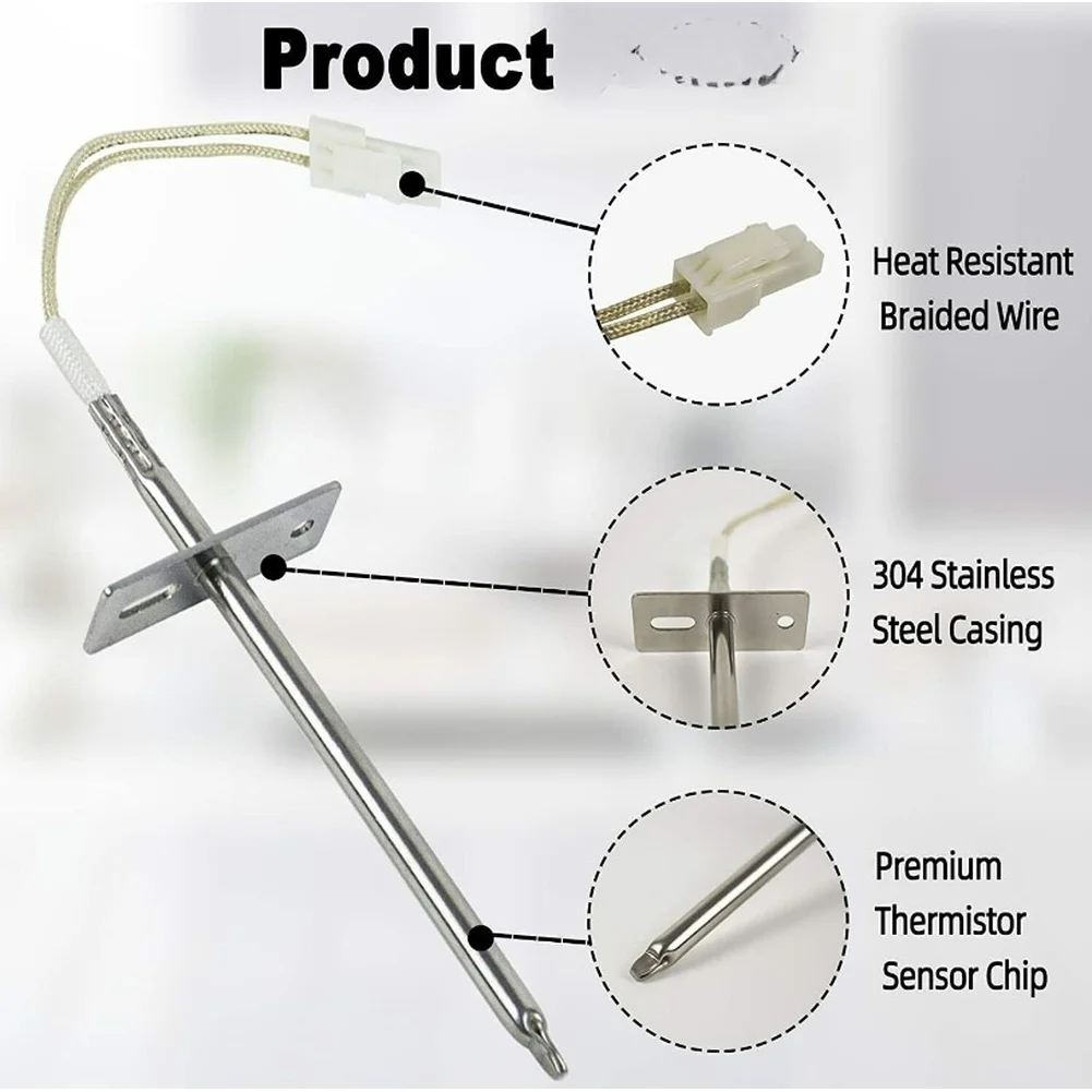 DG32-00002B Oven Temperature Sensor Probe 304 Stainless Steel High Heat Resistant Wire For Samsung Range Replacement Part