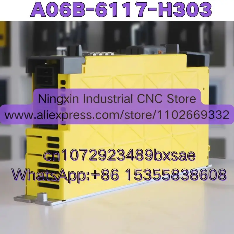 

Latest Quotation Second-hand A06B-6117-H303 A06B 6117 H303 Servo Drive Tested OK