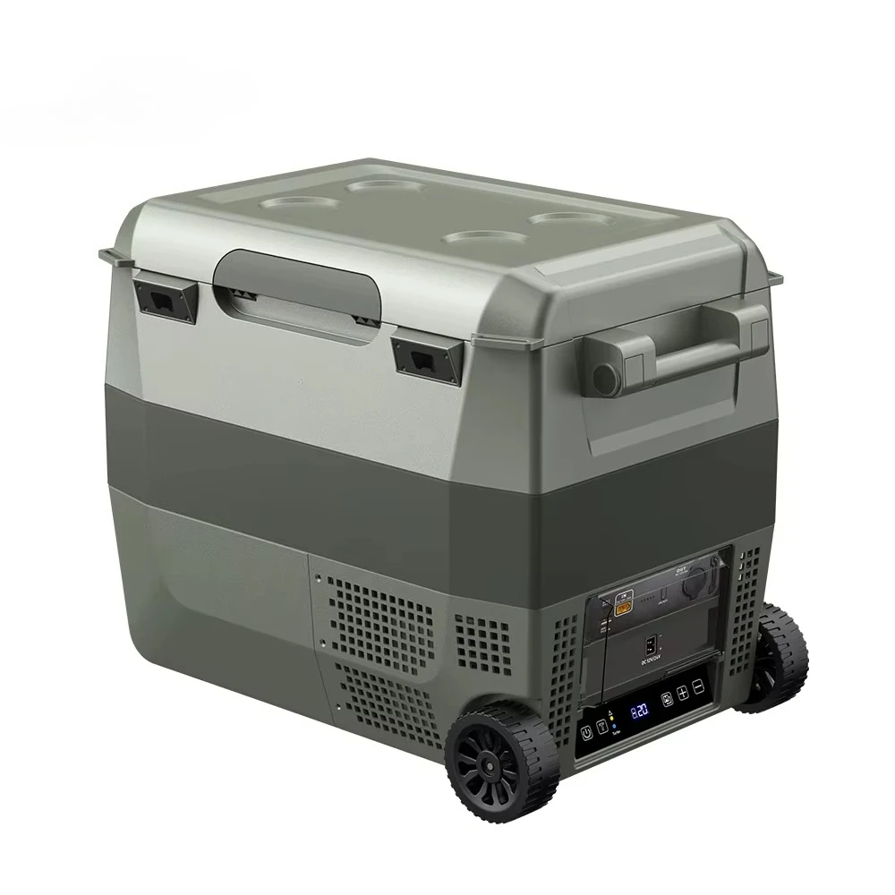 High Quality 24 Volt Truck Refrigerator Cool Box 36L Portable Fridge Car Icebox 12 Volt Freezer with