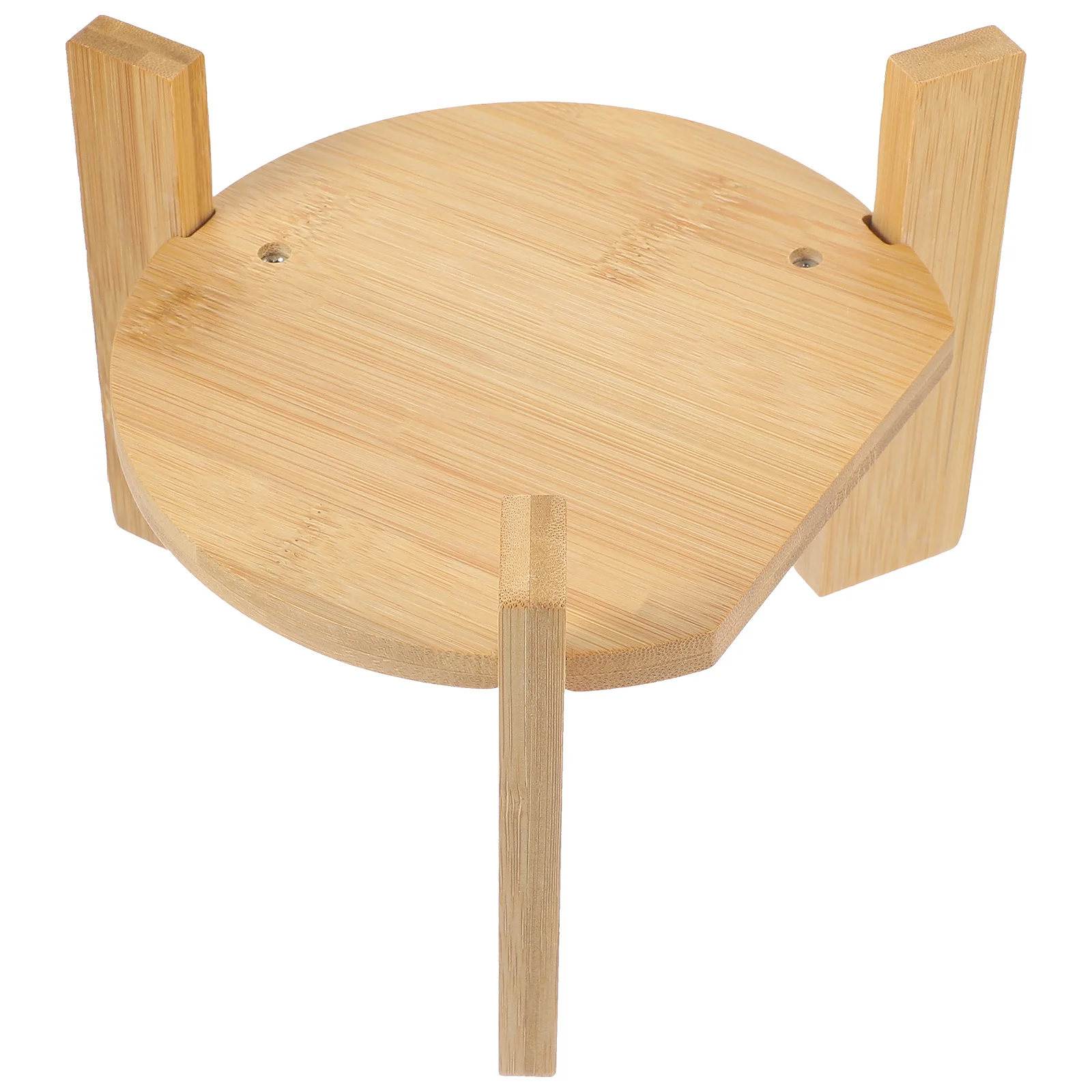 Drink Stand Drinks Cold Kettle Holder Cup Show Rack Wood Display Beverage Dispenser