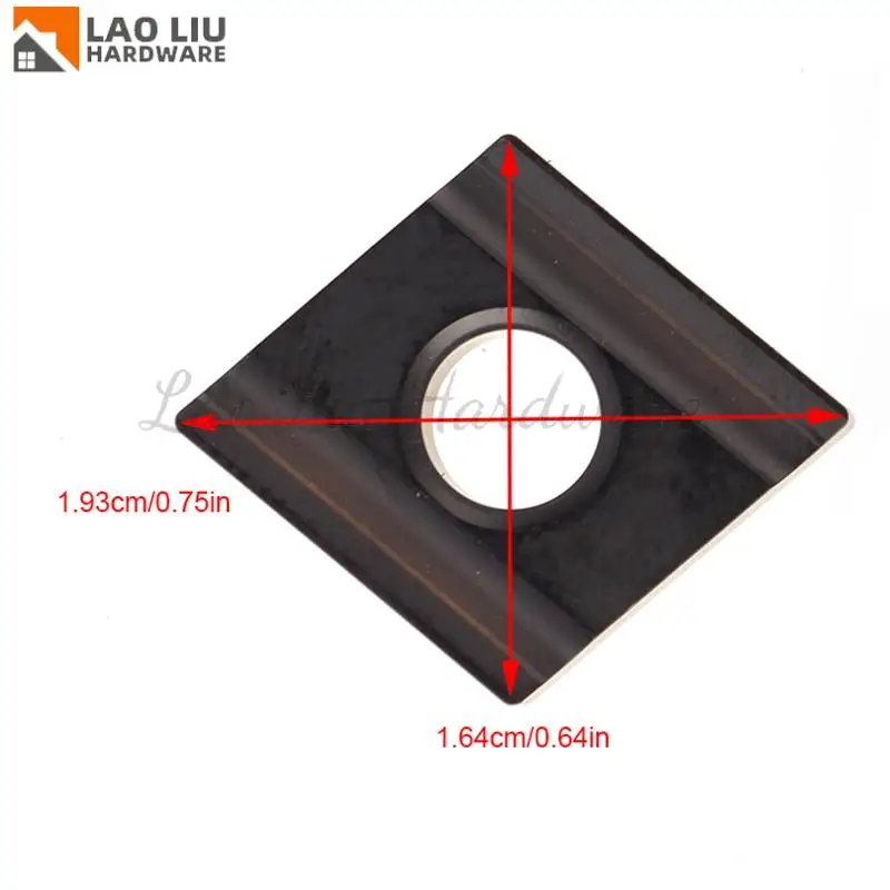 Двухцветная шлицевая вставка CNMG120404R-LS SP3200: токарная вставка из стали положительного типа с отличной износостойкостью и гладкой чи