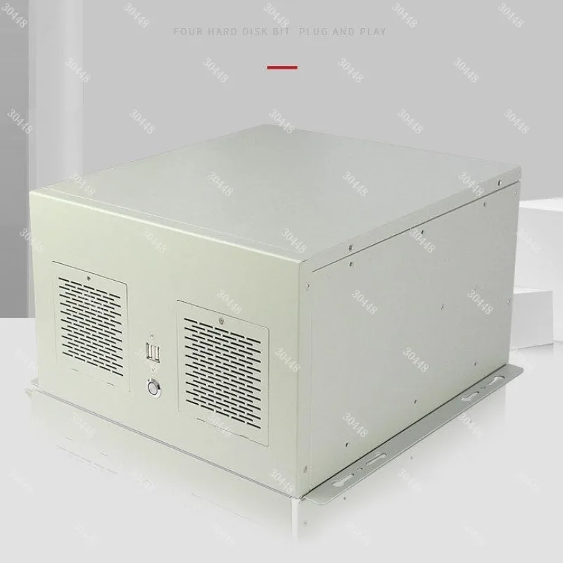 7-slot Wall-mountable Chassis Atx Motherboard Cnc Edge Automation Machine Vision Desktop Power Supply Industrial Control