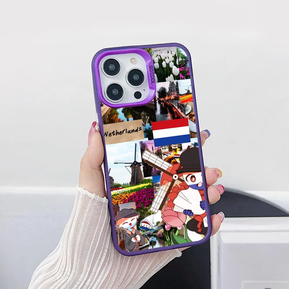 

Netherland Dutch Flag Purple Translucent Mobile Phone Case for iPhone 17 16 15 14 13 12 11 X XR XS Air Pro Max Plus Cover