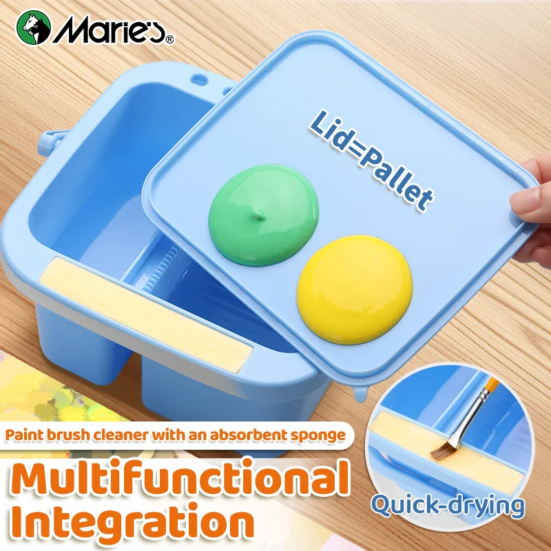 1pc Marie multifunctionele borstelreiniger/wasmachine, wit, roze, blauw draagbare handborstel wastafelhouder, organizer voor acryl