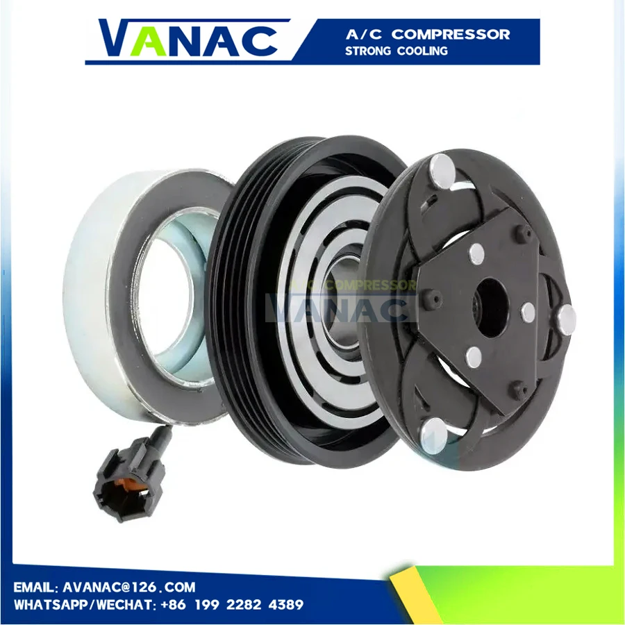 AC Compressor Clutch For Nissan Micra III C+C K12 Note E11  92600AX800 92600AX80A 92600AX80B 92600AX84B 92600-AX800 92600-AX80A
