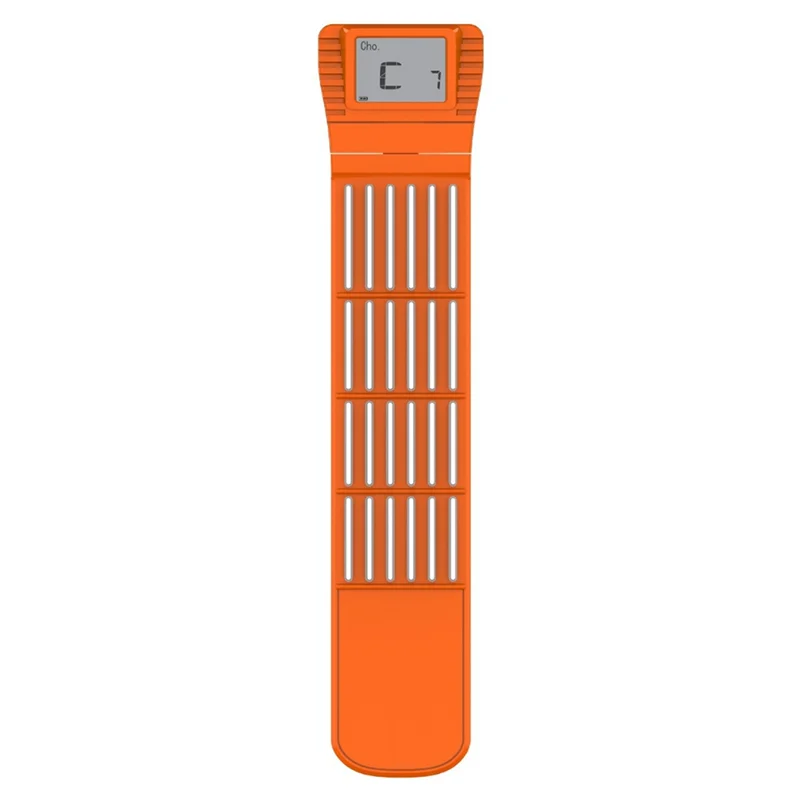 

Y67A-NEW Guitar Chord Trainer Portable Guitar Neck Chord Practice Tool For Beginner Rotating Chart Screen Silent Practice