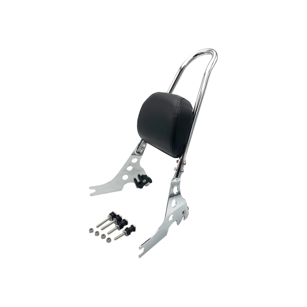 Montants De Barre Sissy Amovibles Avec Coussin - Compatible Harley Sportster 883 XL883 2004-2022 Et Modèles XL1200