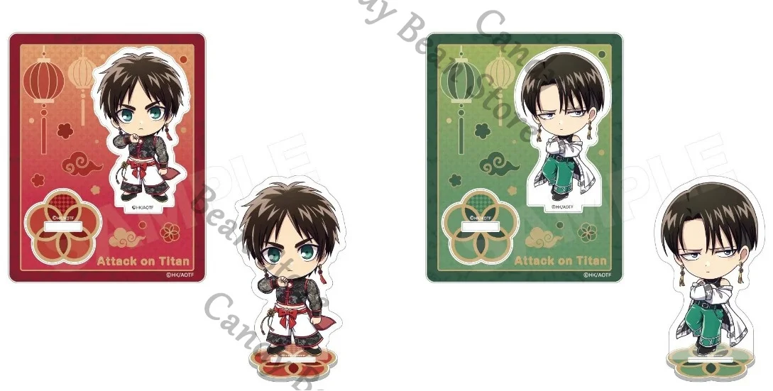 attack-on-titan-genuine-anime-‌levi-ackerman-eren-jaeger-cosplay-q-versions-acrylic-standing-sign-cartoon-‌figure-stand-gift