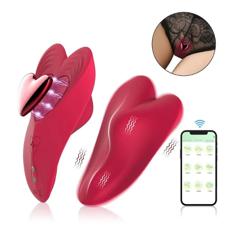 Wearable Panty Vibrator APP Bluetooth Control Vibrating Egg Clitoris Stimulator Vagina Massager Female Masturbator Adult Sex Toy